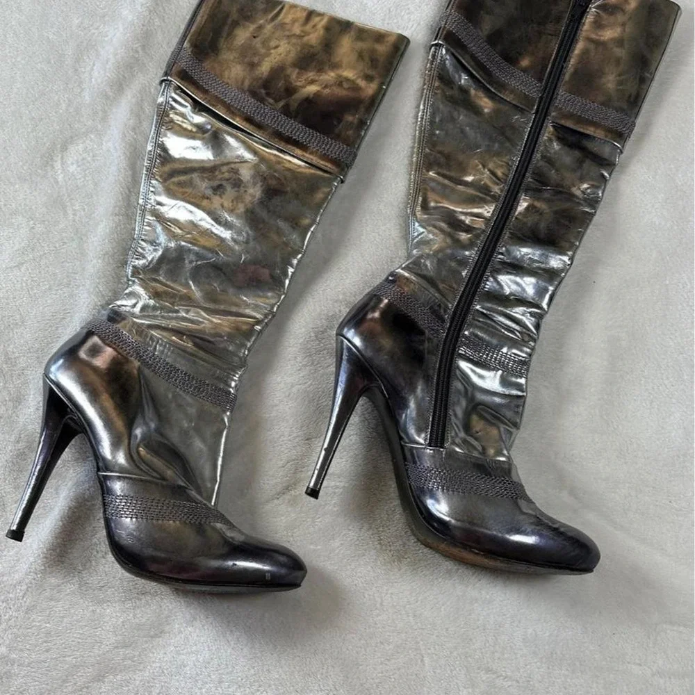 Aldo gunmetal silver